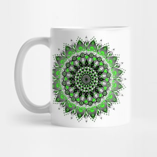 Green Mandala Mug